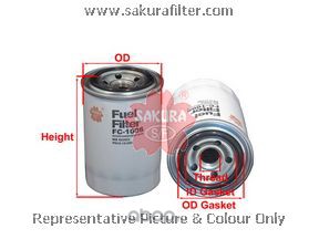 fc1006 Фильтр топливный SAKURA FC-1006 — фото 255x150