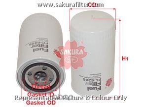 fc6206 Фильтр топливный SAKURA FC6206 — фото 255x150