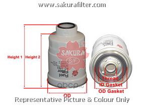 fc1001 Фильтр топливный SAKURA FC1001 — фото 255x150