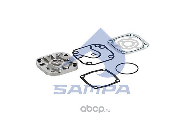 096881 Ремкомплект компрессора (плита с клапанами + прокладки) MERCEDES Actros SAMPA — фото 255x150