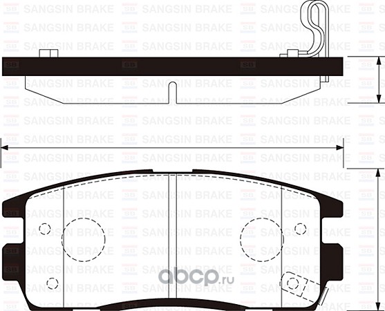 sp1205 SP1205SNS [96626075] !колодки дисковые з. Chevrolet Captiva, Daewoo Winstorm 2.0/2.4 06> — фото 255x150