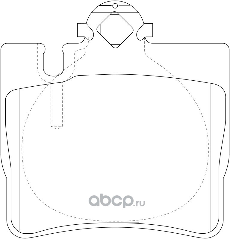 bp31200w Колодки тормозные дисковые задние к-т MERCEDES-BENZ CL500 5.0 99-02/ CL55AMG 5.4 00-02/ CL600 5.8 99 — фото 255x150