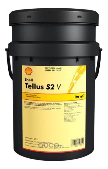 550031761 Масло гидравлическое Shell Tellus S2 V32/VX32 (20л) до -39°С — фото 255x150