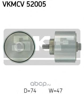 vkmcv52005 Ролик натяжителя ремня IVECO направляющий — фото 255x150