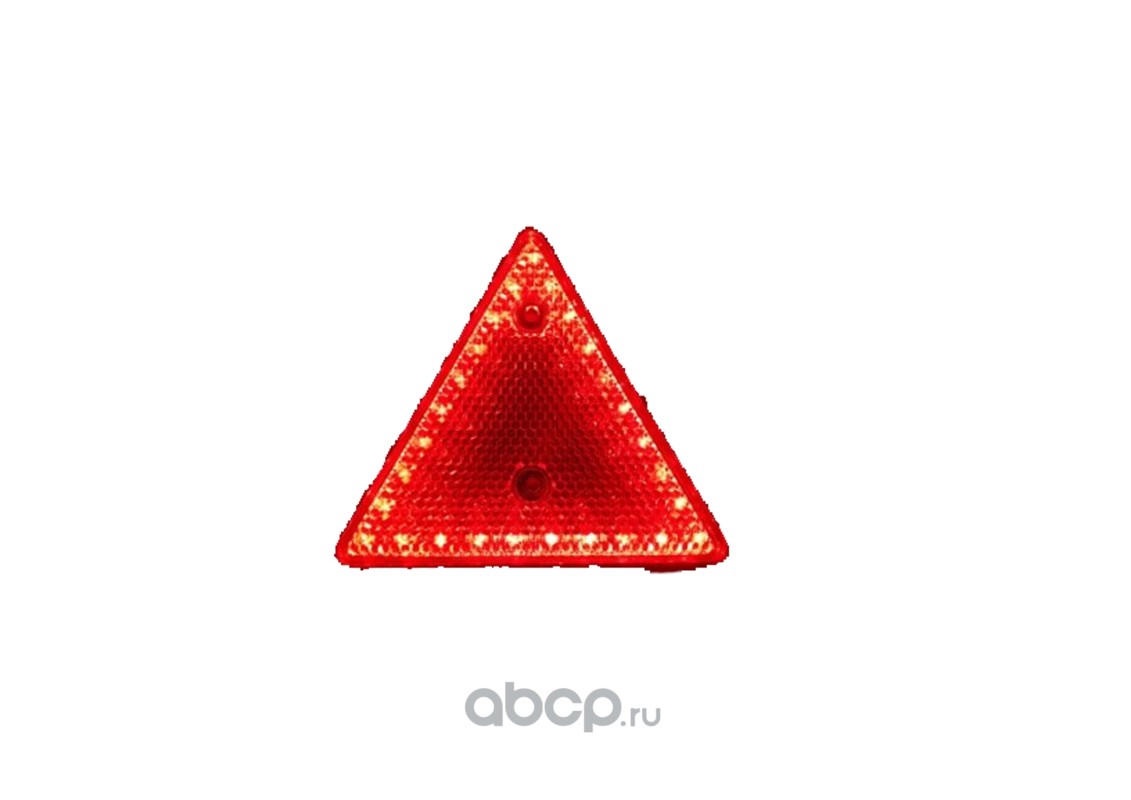 ФП-421LED Светоотражатель (катафот) красный треугольный светодиодный КАМАЗ, МАЗ, Трактор - ТехАвтоСвет — фото 255x150