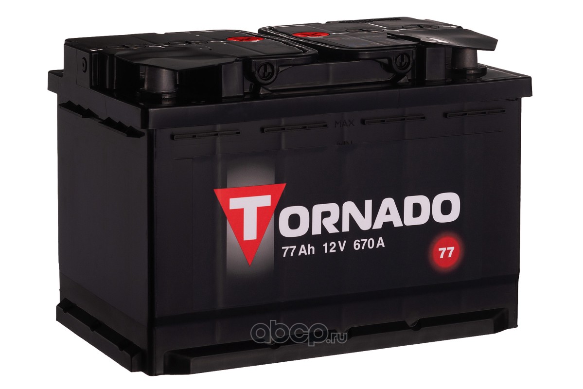 577111080 А.ч. Tornado 670А (пр.пол) (276х175х190) зал. аккумуляторная батарея, шт — фото 255x150
