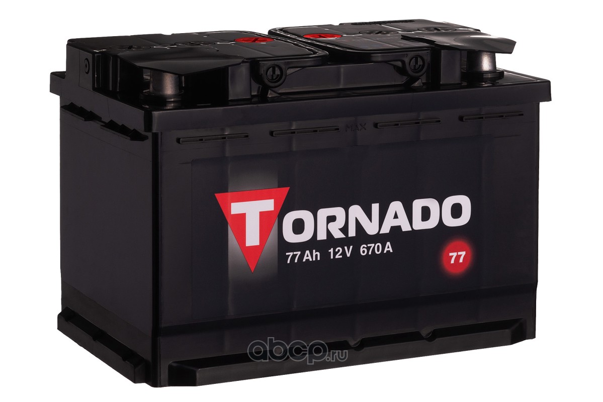 577112080 А.ч. Tornado 670А (обр.пол) (276х175х190) зал. аккумуляторная батарея, шт — фото 255x150