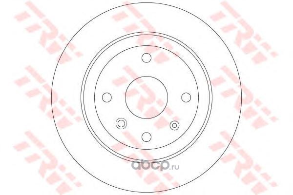 df6360 Диск тормозной задний TRW DF6360 — фото 255x150