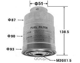 fc321 Фильтр топливный VIC — фото 255x150