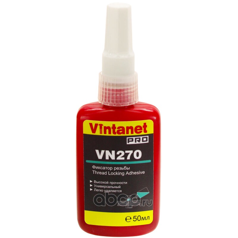 vn27050 Фиксатор резьбы высокой прочности  VN270 50мл (ID LK27050ML) — фото 255x150